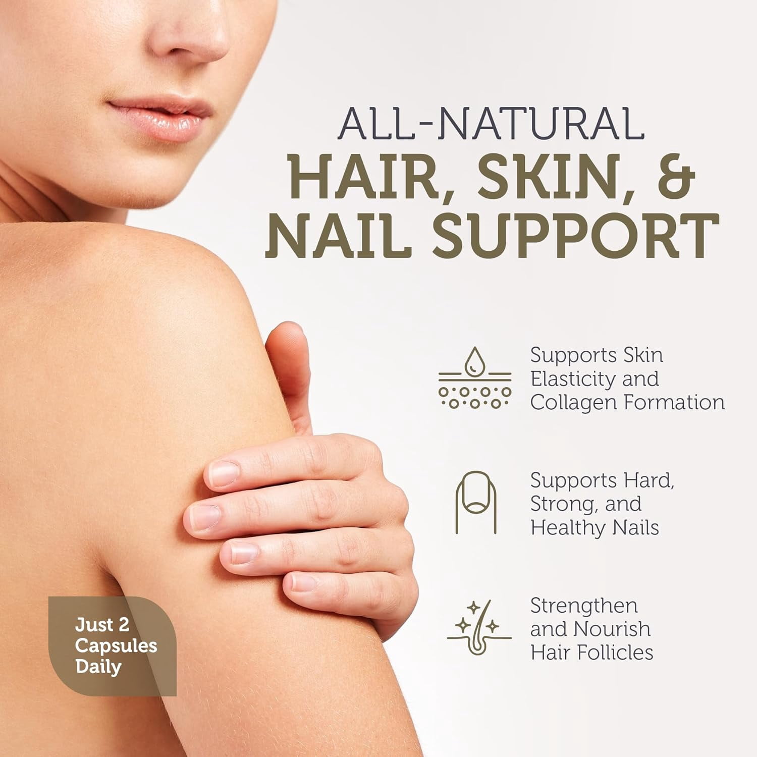Zahler Shine, Skin Hair and Nails Vitamins with Biotin, 60 Capsules