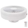 thumbnail image 2 of Remote Control Smart Electric Fan with 3 Gears Speed Mini Fan for Home OutdoorWhite, 2 of 10