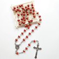 thumbnail image 5 of Vintage Ceramic Beads Rosary Necklace Jesus Christ Crucifix For Cross Necklaces, 5 of 5
