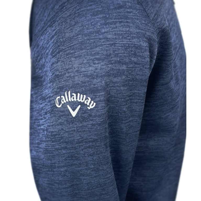 Callaway Swing Tech Dual Action 1/4 Zip Peacoat Heather