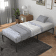 thumbnail image 4 of Base de Cama Metálica– Cama Plataforma sin Resorte, Rieles de Acero, Almacenamiento Debajo de la Cama, Silenciosa, Fácil de Armar, Color Negro, 4 of 7