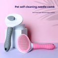 thumbnail image 4 of Gentle Pet Hair Removal Brush - One-Click, Easy Grooming for Dogs & Cats, Pet Grooming, 4 of 5