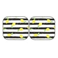 thumbnail image 7 of Balery 2 Piece Lemon Car Windshield Sun Shade|Foldable Front Windshield Shade for Car Front Window for Most Sedans SUV Truck-Medium, 7 of 7