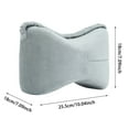 thumbnail image 2 of WIFKLSIIPG Slow Memory Foam Leg for Knee and Comfortable Sleep Support, 2 of 6