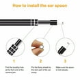 thumbnail image 4 of Coofit Otoscope USB Mini Réglable Multifonctionnel Caméra d'Oreille à DEL Portée d'Inspection des Oreilles, 4 of 10