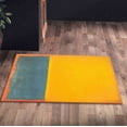 thumbnail image 6 of 3D Printed Rug, Modern Rug, Easy To Clean Rug, Handmade Gift, Yellow Rugs, Printed Rugs, Modern Rugs, Non Slip Rug, Minimal Rug, 3.9'x5.9' - 120x180 cm, 6 of 8