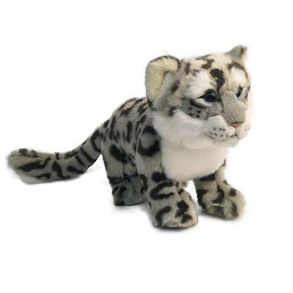 BJBSJSZ Snow Leopard Stuffed Animal, Eco Friendly Gifts for Kids, Plush Toy, Perfect for Hugging & Cuddling Ideal Birthday or Christmas Present