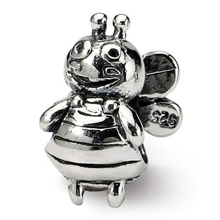 Sterling Silver Reflections Kids Bumblebee Bead (Best Era For Fashion)