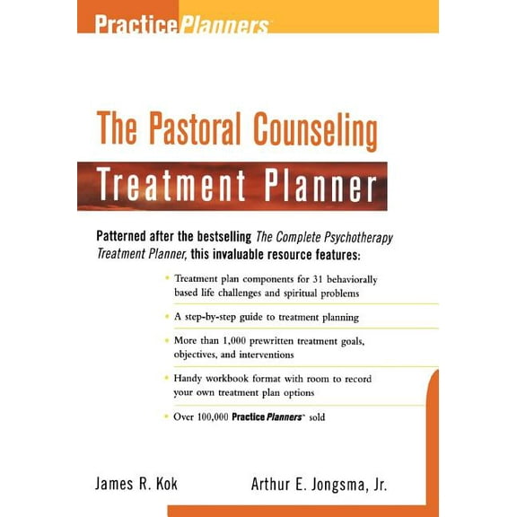 PracticePlanners The Pastoral Counseling Treatment Planner, Book 17, (Paperback)