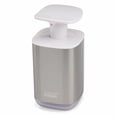 thumbnail image 1 of Dispensador de jabón Joseph Joseph Presto de acero inoxidable blanco, 1 of 4