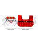 thumbnail image 3 of Juego De Fundas Para Asiento De Inodoro De Navidad Juego de funda y alfombra para asiento de inodoro navideño, decoración interior reutilizable para el hogar (SD06), 3 of 6