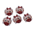 thumbnail image 3 of AMLESO 5 Pieces Cartoon Patches Embroidered Sew-on / Iron-on Patch Appliques Craft B, 3 of 8