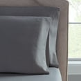 thumbnail image 3 of Hotel Style 800 Thread Count Cotton Rich Sateen Bed Sheet Set, Queen, Gray, Set of 6, 3 of 9