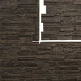 thumbnail image 2 of Ekena Millwork 48 5/8"W x 24 3/4"H x 1 1/4"D Cascade Stacked Stone, EverStone Faux Stone Siding Panel, Alder Creek, 2 of 9