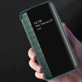 thumbnail image 3 of For Samsung Galaxy S22 Ultra 5G Crocodile Texture Window View Leather Phone Case, 3 of 5