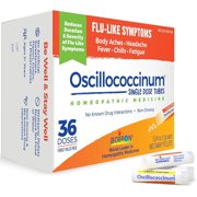 Boiron Oscillococcinum 36 Count, Homeopathic Medicine for Flu-Like Symptoms Relief