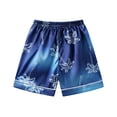 thumbnail image 4 of Toddler Baby Kids Boys Girls Satin Summer Pajamas Set Short Sleeve Button-Down Pajamas Top Pants 2Pcs Loungwear Sleepwear Pjs 0-6 Years, 4 of 10