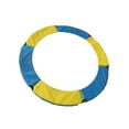 thumbnail image 1 of Trampoline Replacement Pad Safety Padding Spring Cover Yellow Safety Round Protective Blue 1.5m, 1 of 9