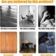 thumbnail image 2 of 12PCS 1inch Square Chair Leg Caps 1" x 1" Rubber Covers Table Foot Caps Clear Furniture Foot Table Chair Leg End Cap, Anti-Slip Chair Leg Floor Protec, 2 of 5