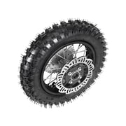 Rear 3.00-10 Dirt Bike Tire, 3.00-10 Tire 10 Tire Rim Wheel Assembly 80/100-10 for CRF50 XR50 SSR Apollo 50cc 70cc 90cc 110cc Pit Dirt Bike Mini Trail Monkey Razor