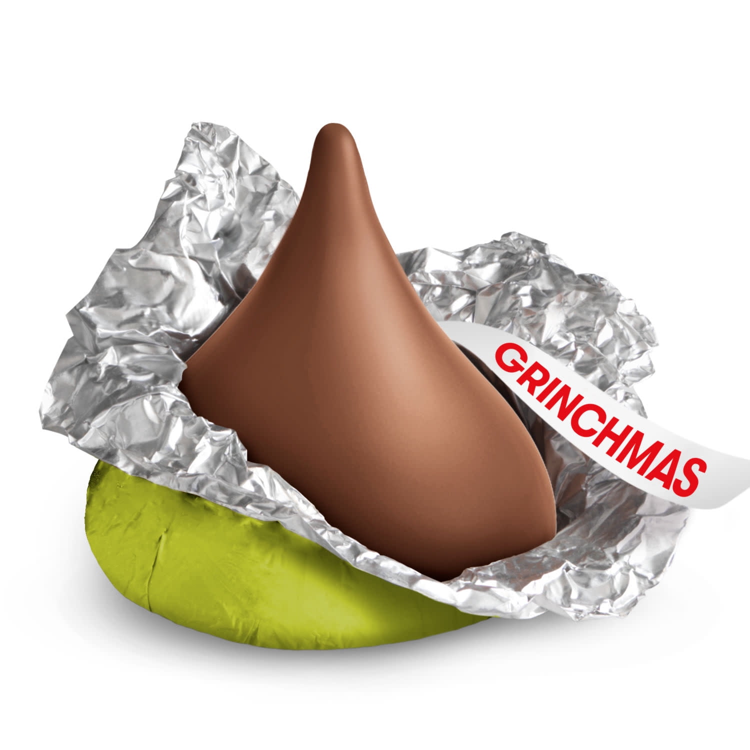 (2 pack) Hershey's Kisses Grinch Milk Chocolate Christmas Candy, Bag 9.5 oz