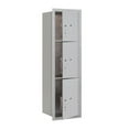 thumbnail image 2 of Salsbury Industries Recessed Private Aluminum 3 Unit 4C Horizontal Parcel Locker, 2 of 4