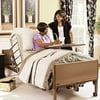 Full Electric Hospital Bed Package (Full Electric Home Hospital Bed Package w/Foam Mattress, Half Rail Set)