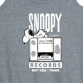 thumbnail image 3 of Peanuts - Snoopy Records - Women's Racerback Tank Top, 3 of 6