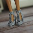 thumbnail image 1 of Zapatos de plástico de alta calidad para muñeca, botas femeninas de 30cm de longitud, 2,2 ~ 2,4 cm, accesorios para muñecas, 1 of 2