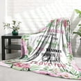 thumbnail image 5 of Yibo Birthday Anniversary Graduation Gift Blanket Flannel Soft and Comfortable Anti-static Bed Sofa Blanket, 5 of 7