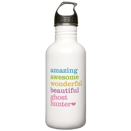 

CafePress - Amazing Ghost Hunter Stainless Water Bottle 1 - Stainless Steel Water Bottle Sports Bottle 1.0L