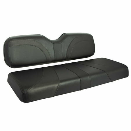 Blade Golf Cart Front Seat Covers for Yamaha Drive/Drive2 - Black/Black/Black