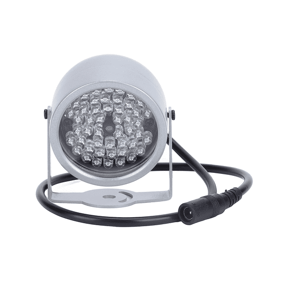 IR Illuminators, Lumière Infrarouge Vision Nocturne 48 LED Lampe Étanche Lumière Infrarouge pour Intérieur