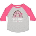 thumbnail image 3 of Inktastic Gigi and Pappy Love Me Rainbow Girls Toddler T-Shirt, 3 of 5