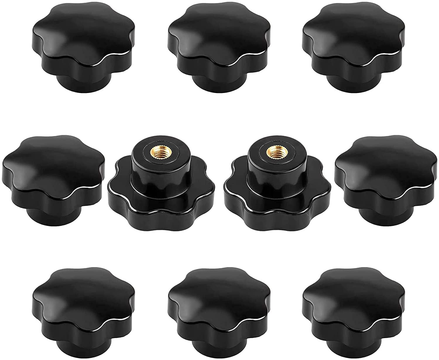 Star Shape Clamp Knobs Thread Clamp Knob Star Shape Hand Knobs For