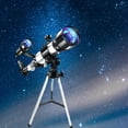 thumbnail image 1 of Telescopio astronómico de 70 Mm para principiantes Hugo Telescopio portátil Ajustable, 1 of 8