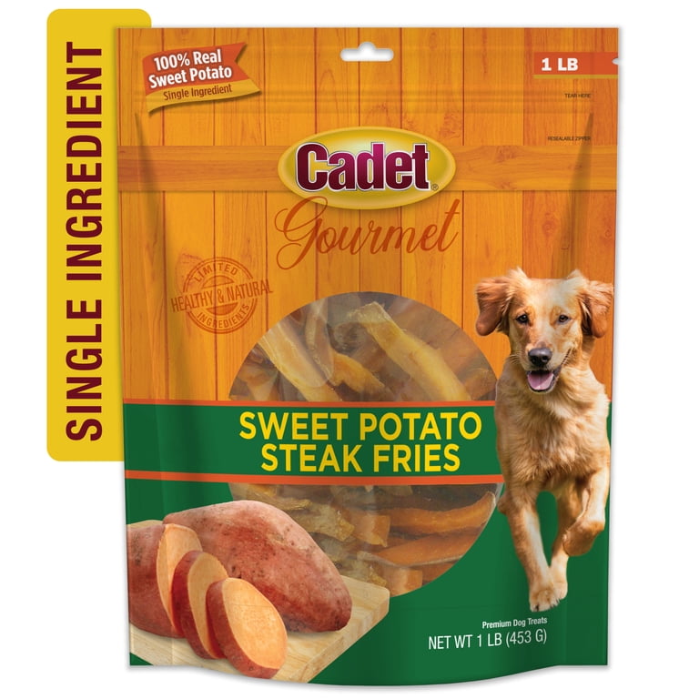 Cadet Gourmet Sweet Potato Fries Dog Treats, 1 Pound photo 7