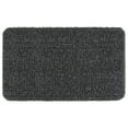 thumbnail image 2 of 6869853 DOOR MAT FLR FLNT 18X24"" GrassWorx Clean Machine 18 in. L X 24 in. W Flint Flair Nonslip Door Mat (Pack of 1), 2 of 2