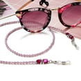thumbnail image 5 of Soporte para cadenas de gafas con cuentas, gafas antideslizantes, cordón para el cuello, correa para gafas de sol, cordón, correa para gafas con cuentas de perlas de imitación oso de fresa Electrónica, 5 of 5