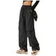 thumbnail image 1 of Mono de secado rápido y pierna ancha para mujer: cintura elástica, múltiples bolsillos, impermeable, pantalón para senderismo al aire libre, 1 of 4