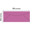 thumbnail image 5 of #10 Color Envelopes | Colored Standard Business Size Mailers | Value Pack of 500 Per Pack | 4 1/8 x 9 1/2 Inches (Planetary Purple), 5 of 5