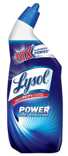 Lysol Power Toilet Bowl Cleaner, 24 oz (Pack of 2)