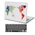 thumbnail image 4 of KSK KAISHEK Hard Case Shell Cover Only Compatible New MacBook Air 13 inchs with Retina Display Touch ID USB Type-C + Black Keyboard Cover Model: A1932/A2179/A2337 m1 (World Map 1_2), 4 of 5