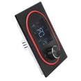 thumbnail image 4 of Yajisi Smart Color LCD Thermostat Programmable Knob Control Water Heating Normal Model Black AC 95-240V (5.1 inches / 130 mm), 4 of 9
