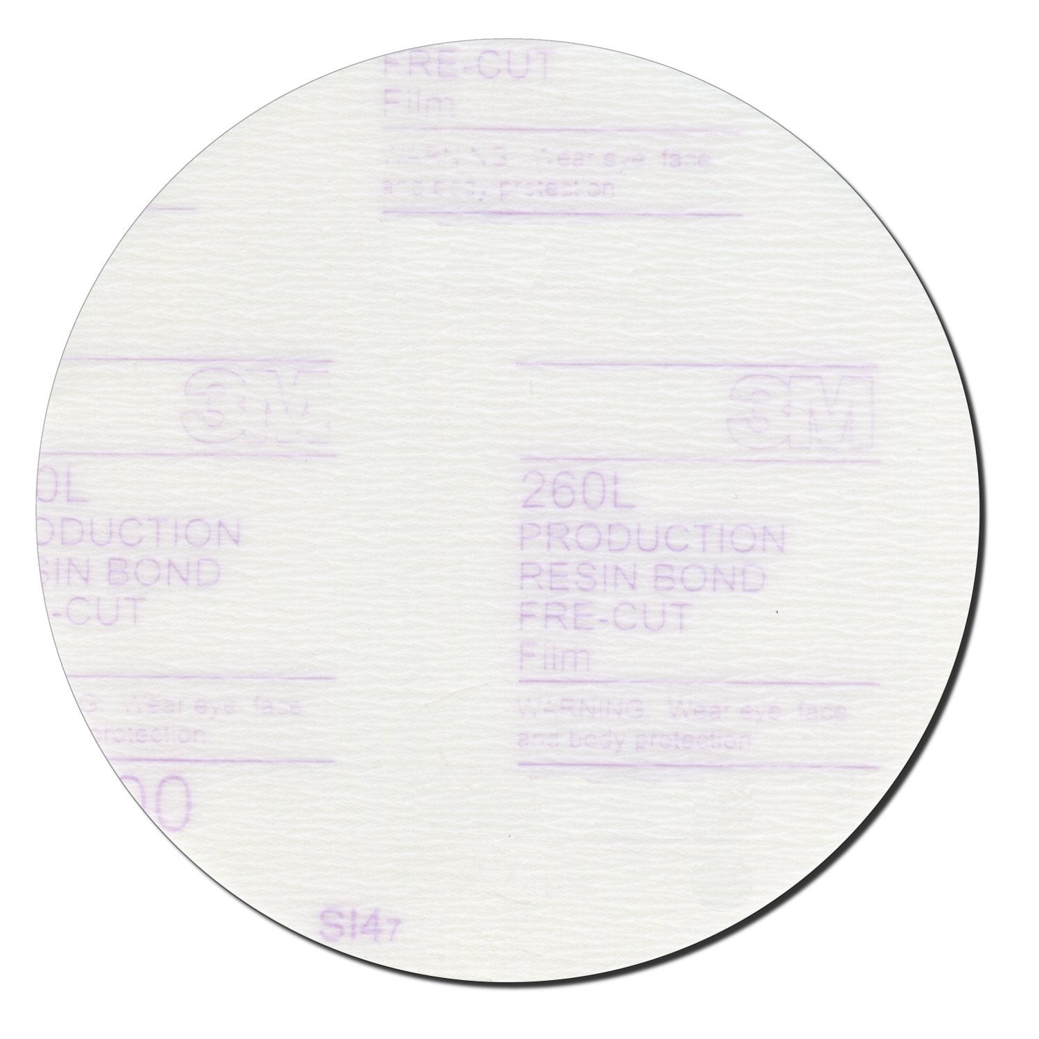 3M Stikit Film Disc Roll, Aluminum Oxide, P800 Grit, 5" Diameter, PSA Backing