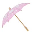 thumbnail image 1 of Cateissary Handmade Cotton Lace Parasol Mini Wedding Girls Umbrella Flower  Bridal Type2, 1 of 1