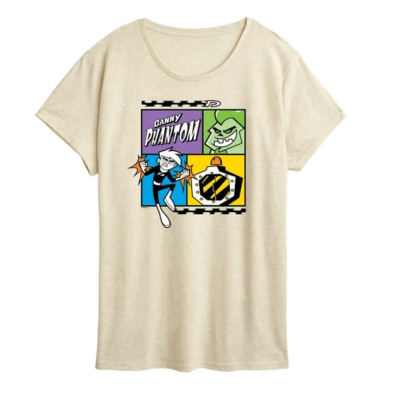 Danny Phantom - Danny Phantom Grid - Women's Short Sleeve Graphic T-Shirt