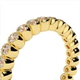 thumbnail image 3 of 2.60 Ct Brilliant Cut Round Natural Moissanite Wedding Rings for Ladies Fine 18K Yellow Gold, 3 of 6