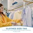thumbnail image 4 of Clothes Hanger Markers Number 56 Tags Garment Size Tag Hanger Clips Round Color Coding Label, Purple Pink 100Pcs, 4 of 6