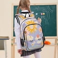 thumbnail image 7 of FORMRS School Backpack 17" Student Travel Bag with Laptop Compartment, Purple Clouds, 7 of 7